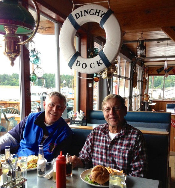 Nothing like a good Pub to make the boys feel better