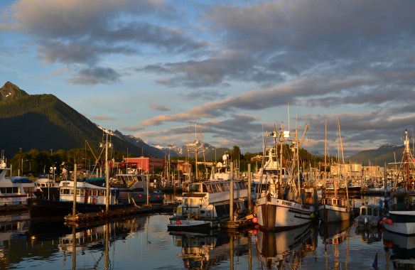 Elaison Harbor from our flybridge