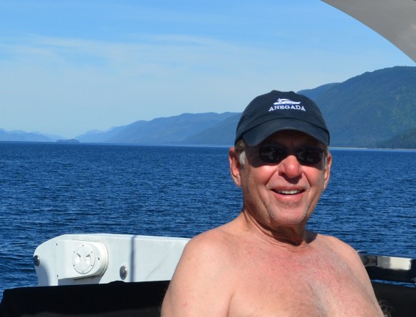 Cruising down Chatham Strait in 70 degrees!